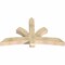 Ekena Millwork Davenport Rough Sawn Timber Gable Bracket, Douglas Fir, 72"W x 42"H x 6"D x 6"F, 14/12 Pitch GBW072X42X0606DAV00RDF - alternate 5